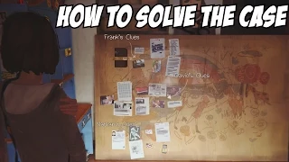 How to do the Investigation Case Puzzle Walkthrough Guide Life is Strange Episode 4