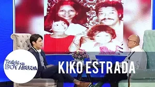 Kiko Estrada admits that he feels pressure coming from a prominent showbiz clan | TWBA