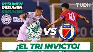 Resumen | México VS Haiti | CONCACAF Sub 20 | TUDN