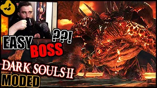 JAK MOC MA VYKLEPE IRON KING?! [ MODED DARK SOULS 2] 22