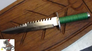 Building a Rambo knife from first blood 1