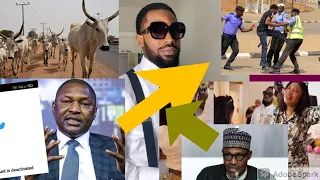 Buhari's Kinsmen Cows Arrested In Bayelsa|D Banj & Tonto Dike Speaking In Tongues|Malami Arrested