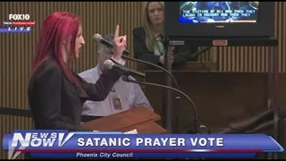 Monica Dennington Confronts Phoenix City Council About Satanic Prayer