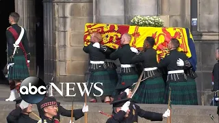 ABC News Live: Service celebrating Queen Elizabeth’s life underway in Edinburgh