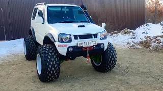 jimny на бортовых редукторах. FEDERAL_GARAGE. порталы. авторос.