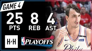 Dario Saric Full Game 4 Highlights Celtics vs 76ers 2018 NBA Playoffs - 25 Pts, 8 Reb, 4 Ast!