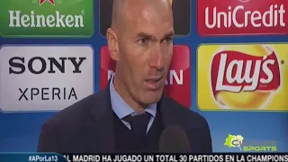 Zinedine Zidane Post Match Interview |  Real Madrid VS Juventus 1-3 11.04.2018.