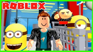 AVENTURA COM OS MINIONS no ROBLOX Minions Adventure Obby Despicable Forces