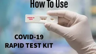 How To Use Covid-19 Rapid Diagnostic Test Kit || Covid-19 Rapid Test