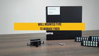 FHD Wall Mount Fiber Enclosure Installation Guide  | QSFPTEK