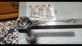 How to make thru wire using DIY bender...