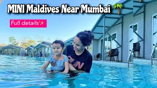 Mini Maldives Near Mumbai | Forest Club Resort Karjat Staycation | Wedding Anniversary Vlog✨