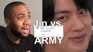 ARMYs vs Jin: Jin Roasting ARMY