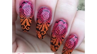How To Stamp With Gel Polish & Pigments