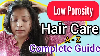 Low porosity बालो की देखभाल करें ऐसे| How To Treat Low Porosity Hair At Home | Shinny Roops