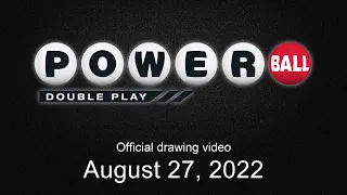 Powerball Double Play drawing for August 27, 2022