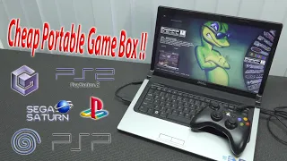 Turning This Free & Broken Laptop Into a Portable Game Console !
