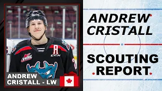 ANDREW CRISTALL Highlights 2023 NHL Draft Prospect