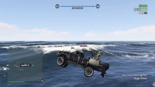 GTA 5 - Buzzard Chase on a Technical Aqua