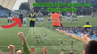 CRAZY SCENES!!! KILMARNOCK V CELTIC 0-5 (HIGHLIGHTS) !!!!