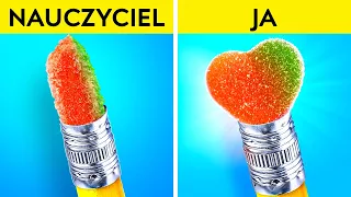 JAK PODKRĘCIĆ CANDIES W SZKOLE || Jak podkraść makijaż i jedzenie do klasy przez 123 GO Like!