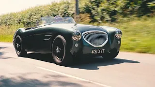 Healey by Caton on the Road