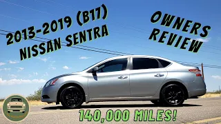 2014 Nissan Sentra B17 Owners Review 140000 Miles! Original Owner CVT 2013-2019