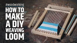 How to make a simple wooden DIY weaving loom