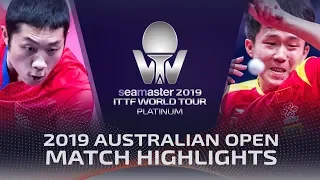 Xu Xin vs Wang Chuqin | 2019 ITTF Australian Open Highlights (Final)