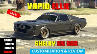 Vapid Ellie (Ford Mustang Shelby GT 500)(Eleanor) Best Customization and Review (GTA 5 Online)