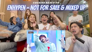 COUSINS REACT TO ENHYPEN - NOT FOR SALE & MIXED UP