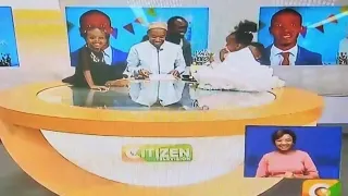 Emotional! See How Rashid Abdalla Got Surprised By His Kids On Citizen Live For His Birthday