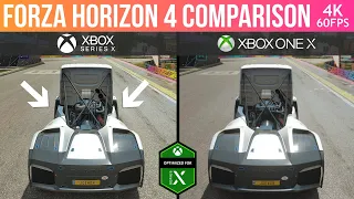 Forza Horizon 4 - Xbox Series X vs Xbox One X - 4K 60FPS - Ultimate Comparison!!!