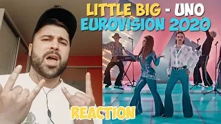 REACTION to Little Big - Uno (RUSSIA, EUROVISION 2020) / РЕАКЦИЯ