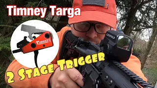 Timney Targa 2 stage Trigger. The most well Rounded Trigger for the AR15