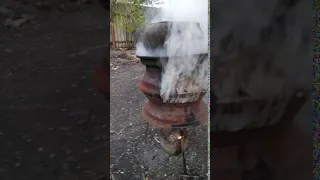 печка из колес уаз
