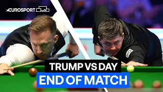 Relive this DRAMATIC final frame in full as Trump-Day clash goes to the wire 🤯 | Eurosport Snooker