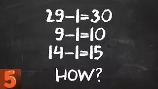 5 Math Riddles That Will Blow Your Mind