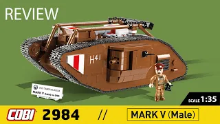 Panzer gendern? 💥 COBI 2984 Tank Mark V (Male) 💥 The Great War 💥 1:35 ▶️ REVIEW