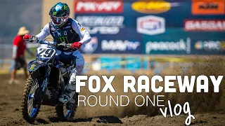 ROUND 1 PRO MOTOCROSS VLOG | Christian Craig Races At Fox Raceway 2021