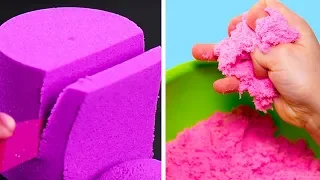 Satisfying Kinetic Sand DIY & Clever Painting Hacks | Crafts and Life Hacks by Blossom