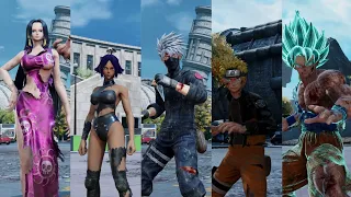 All Armor Breaks/Damaged Costumes-Jump Force (Including All DLC Characters) [Season 1 & Season 2]