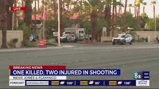 1 dead, 3 injured after west Las Vegas shooting