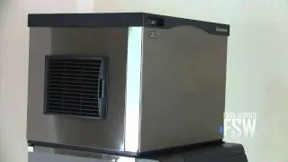 Scotsman (C0330MA-32A_B330P) 381 Lb Full Size Cube Ice Machine and Ice Storage Bin Combination