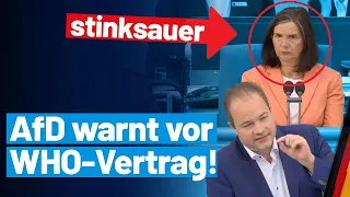 Warum wir den WHO-Pandemievertrag ablehnen! Martin Sichert - AfD-Fraktion im Bundestag