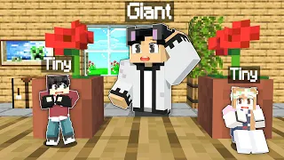 Minecraft GIANT vs TINY Hide and Seek!