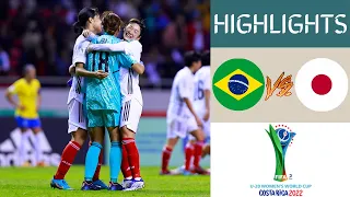 🇧🇷 BRA vs JPN 🇯🇵 Women's U20 Highlights