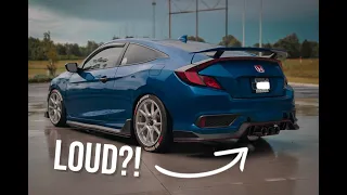 PLM DOWNPIPE/FRONTPIPE & YONAKA CAT BACK EXHAUST SOUND CLIPS! |  10TH GEN CIVIC SI FC1/FC3