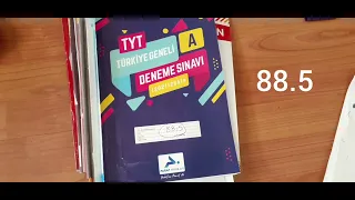 1 yıl boyunca yaptığım bütün denemeler ve netlerim. #yks2022 #deneme #yks #ayt #tyt #yks2023