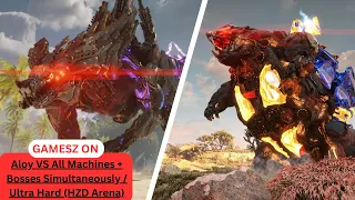 Ultimate challenge: Aloy VS all machines & bosses